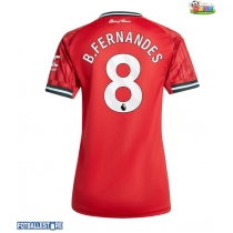 Manchester United Bruno Fernandes #8 Hjemmedrakt Dame 2025-26 Kortermet